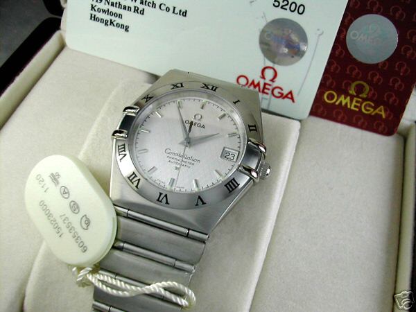 OMEGA LADY CONSTELLATION STEEL BRACELET  -Ø27mm