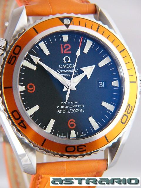 OMEGA PLANET OCEAN LEATHER STRAP -Ø45mm