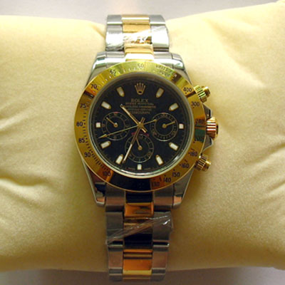 Replica Rolex DAYTONA BLACK DIAL