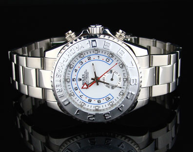 ROLEX YACHTMASTER II WHITE DIAL  (R25YM)