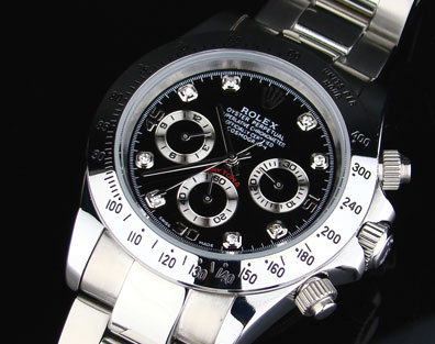 Replica Rolex DAYTONA BLACK DIAL (R32)
