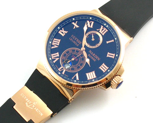 ULYSSE NARDIN MARINE BLACK GOLD ROSE -