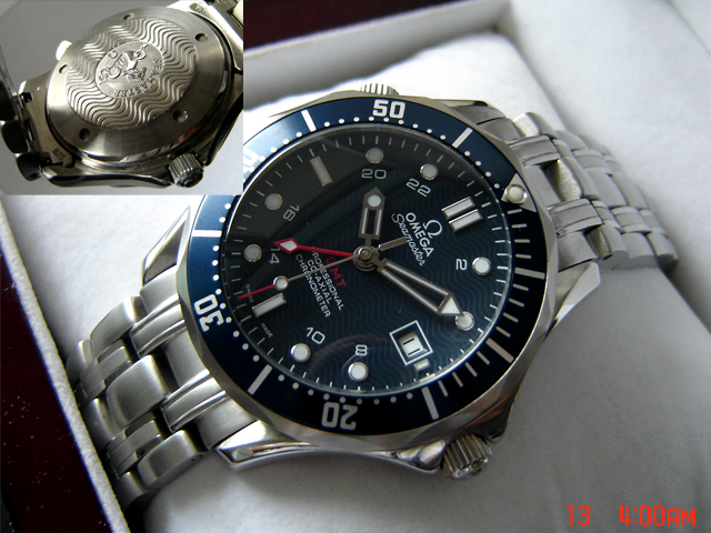 OMEGA SEAMASTER 300M GMT II MARINE BLUE-Ø45mm