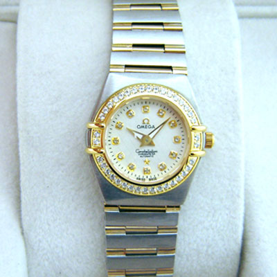 OMEGA CONSTELLATION LADY DIAMONDS GOLD -Ø27mm