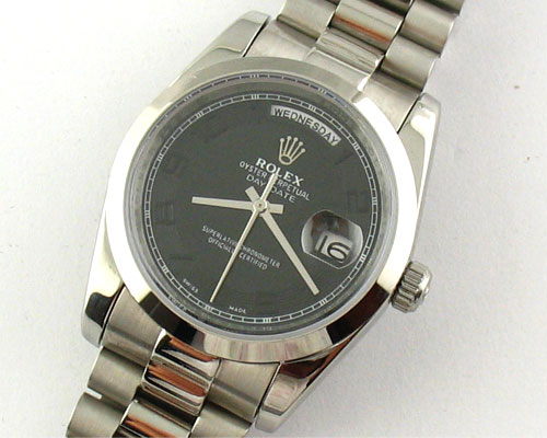 ROLEX OYSTER PERPETUAL BLACK-