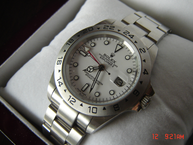 EXPLORER II WHITE DIAL